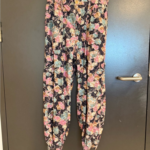 Anthropologie S Floral corduroy “Anisa” joggers. EUC - Picture 2 of 13